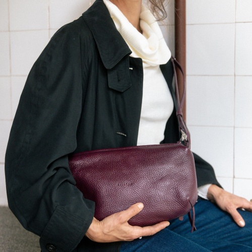 Marianne Bag, aubergine #